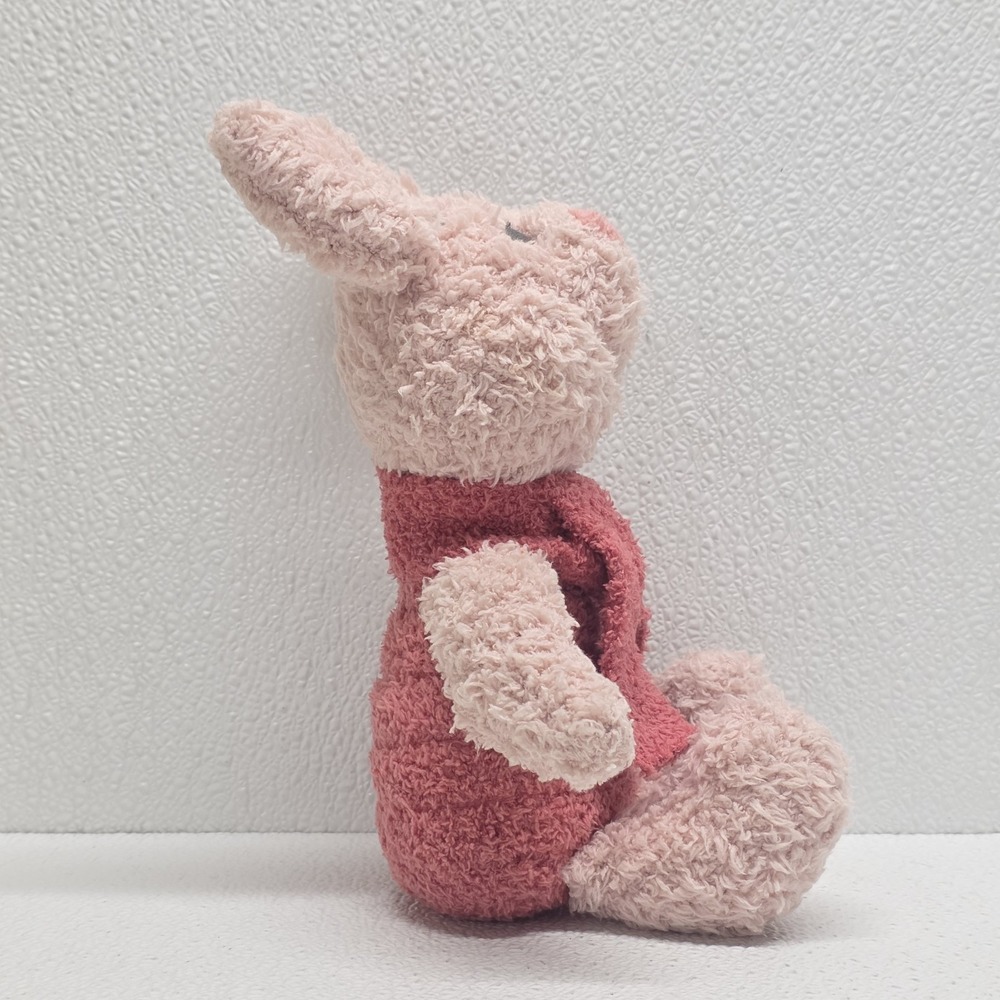 Barefoot Dreams Disney Winnie The Pooh Piglet With Scarf 8.5" Pink Plush - Picture 7 of 15